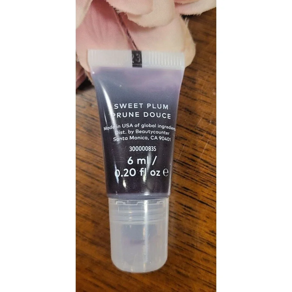 Beautycounter SWEET PLUM The Jellies Lip Jelly/Jellie .20 fl oz / 6 ml NWOB